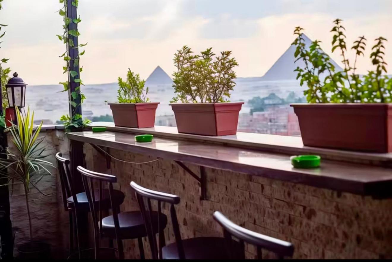 Topaz Pyramids View Inn Kafret el-Gabal Exterior foto